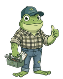 Frankie, the Lillypad mascot, giving a thumbs up